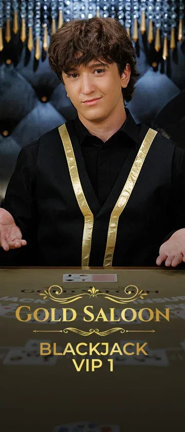 Gold Saloon Blackjack VIP — Pragmatic Live